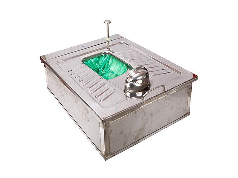 不锈钢打包蹲便器 ABJ-DBD